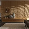 Advertising small size 300mm wallpaper 3d effect recyle material for event decoration