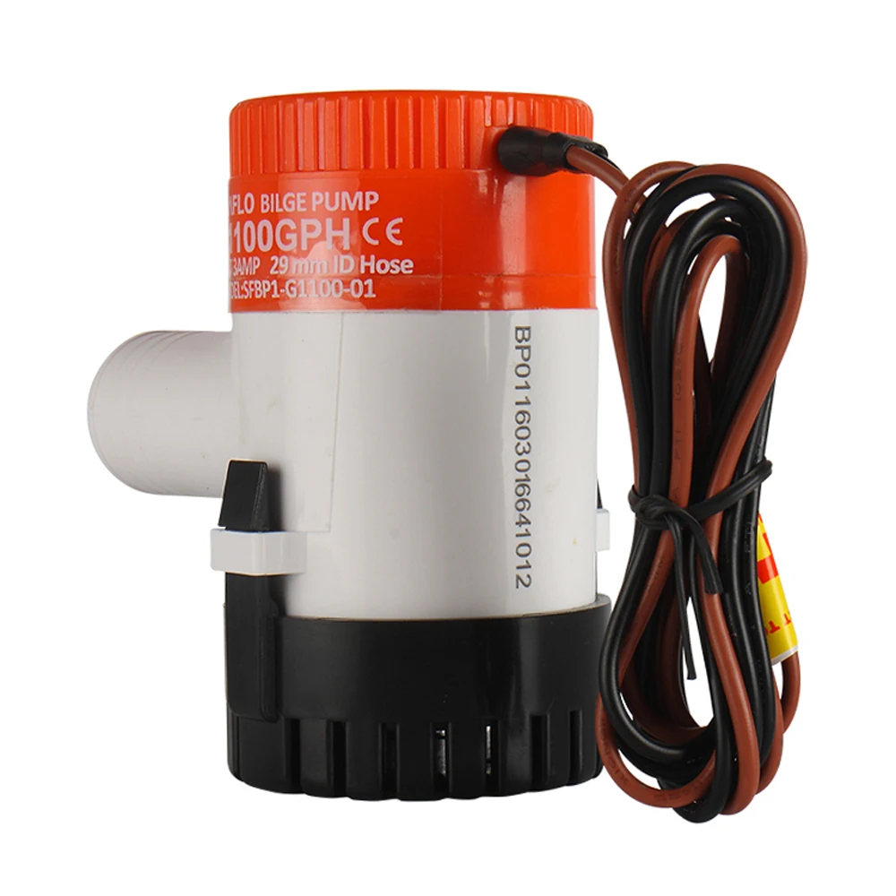 
SEAFLO bilge pump 12v submersible 1100Gph manual water pump 12v dc water pump bilge 