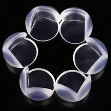 Baby Anti Collision Angles Sphere Shape Baby Safety Table Corner Protectors Soft Transparent PVC Anti Collision
