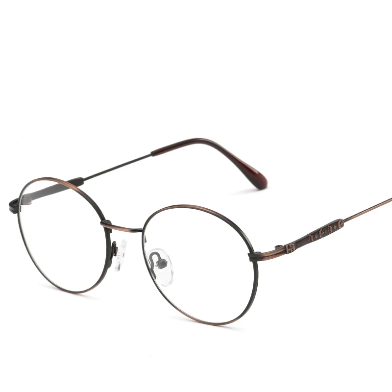 

Vintage Round Glasses Men Glasses Frame Prescription Eyewear Clear Glasses Women Optical Frame Myopia 89501