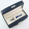 Big Black Leather Pen Box Thickness Pile Coating High Quality Gift Pen Box for VIP customers