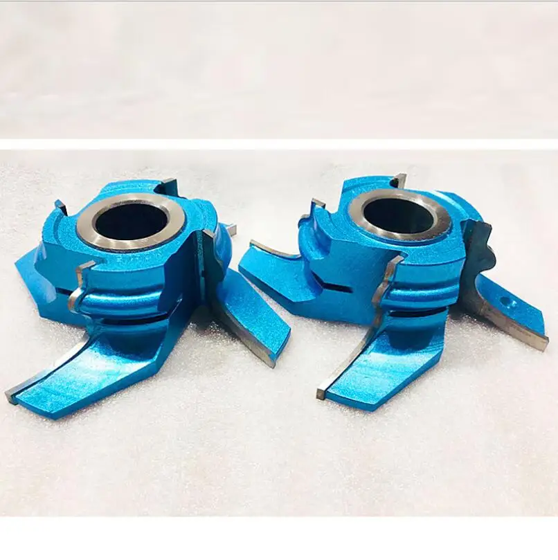 Customized Woodworking 4 Teeth TCT Tungsten Carbide Stair Handrail Knife Cutters