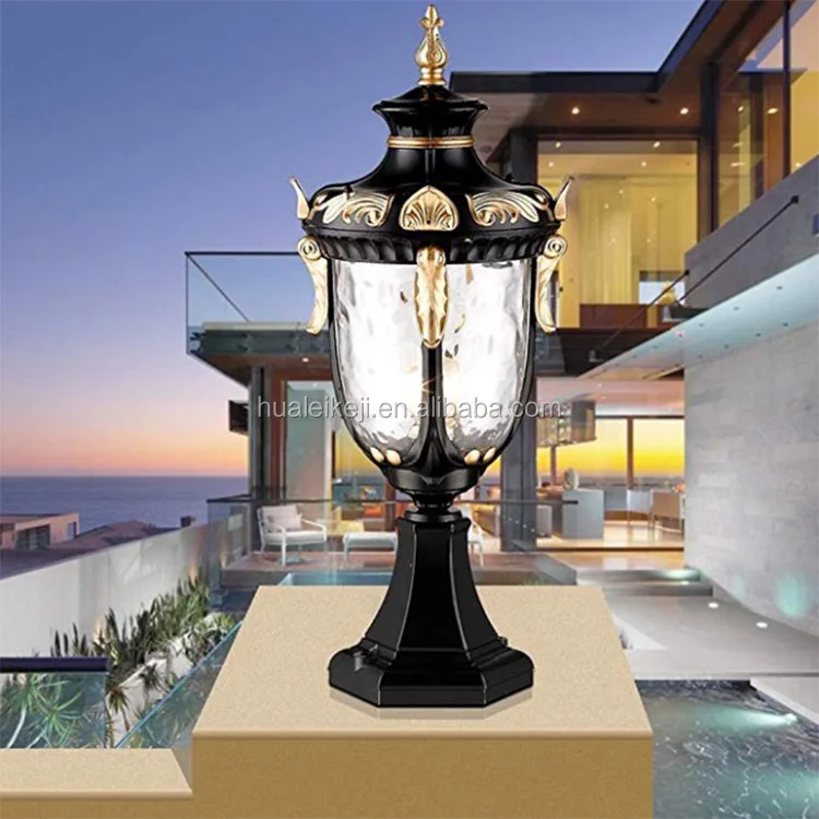 Porch Pillar Pole Lights