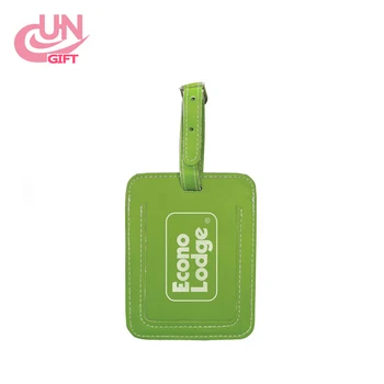 pu luggage tag