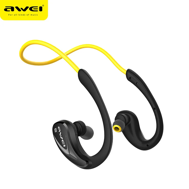 

2018 awei brand best selling headphone A880BL distribute hands free bluetooth earphone with microphone