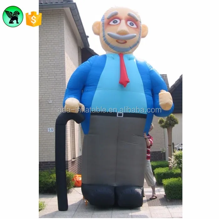 3m High Inflatable Farmer Cartoon Customized 10ft High Farmer