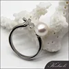 Popular sun flour pearl sterling silver ring for sale