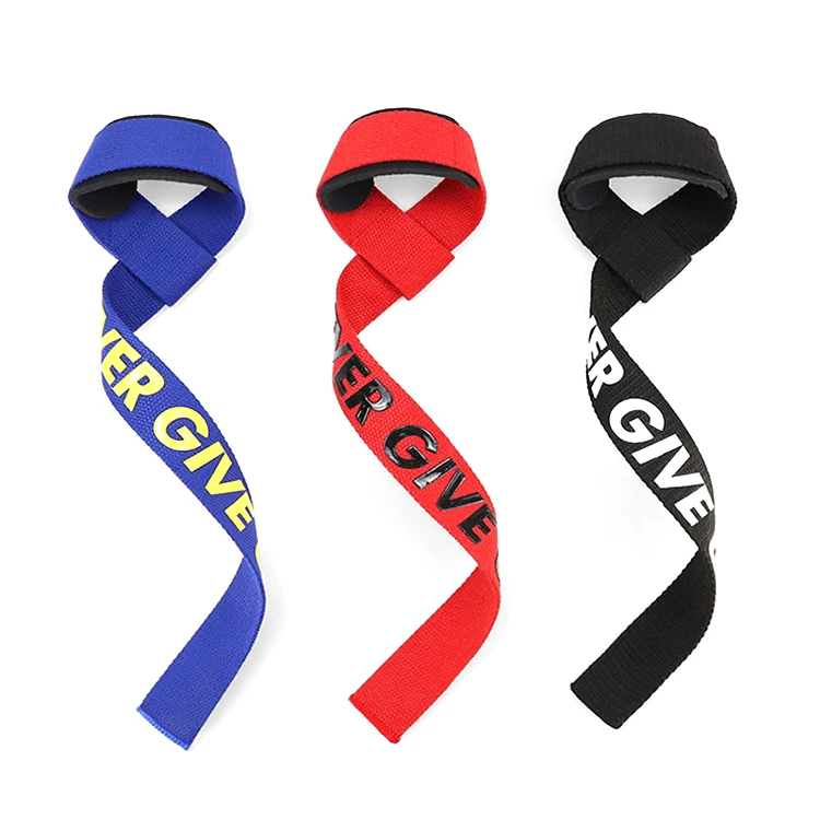 

Wholesale Silicone Slip Gym Heavy Duty Training Wrist Straps Powerlifting Weight Lifting Straps With Wraps, Customized color