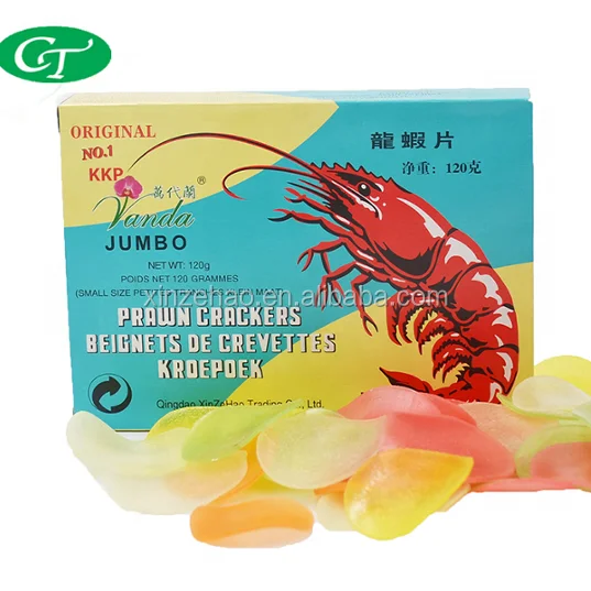 
Prawn Crackers 200g Colorful Uncooked Dried Prawn Crackers 