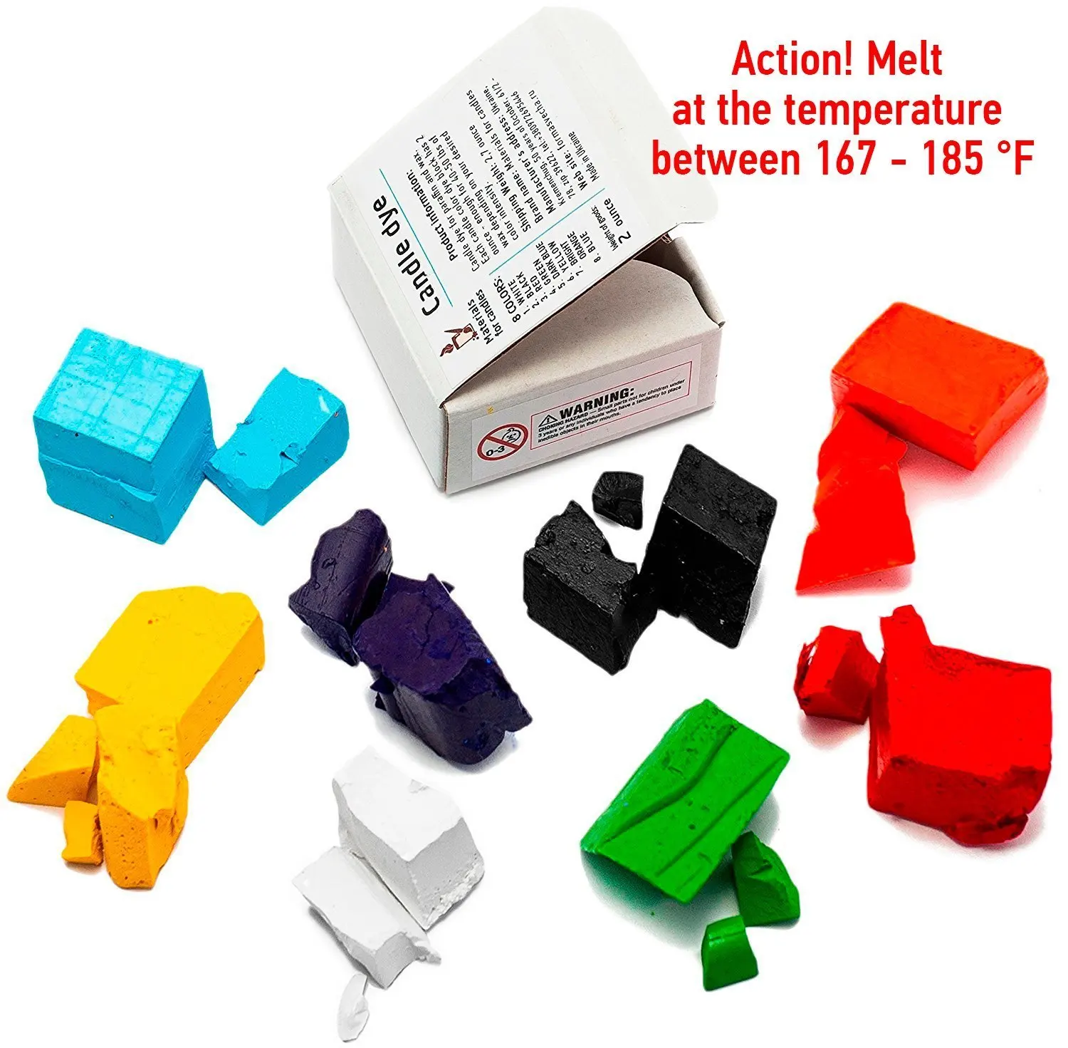 for Making Scented Candles Wax Dye for Soy Candle Wax Kit for Hemp Candle Wicks Dye Flakes for Candle Making Supplies Kit DIY Candle Dye Soy Dye for Candle Molds