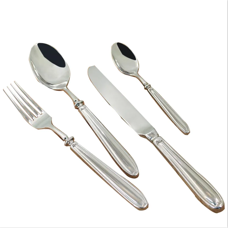 

Forged 18/10 Mirror polish silver stainless steel cutlery/flatware/silverware, spoon and fork set, Customized