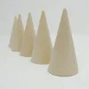 Wooden cones 3" tall wooden contemporary Christmas tree unfinished DIY