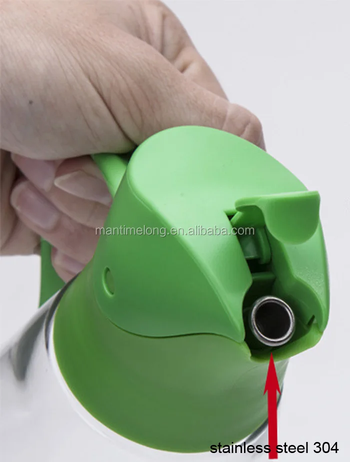 Automatic Opening And Closing Cover Glass Oil Pot Soy Sauce Bottle Open