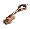 Custom Logo Metal Copper heart USB Flash Memory Stick Giveaways
