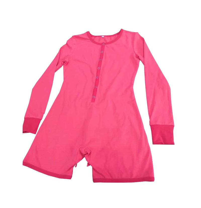 

Custom Made Women Short Onesie Jumpsuits Rompers With Butt Out, N/a