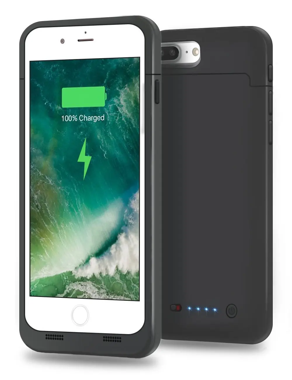 NEWEST DESIGN JUICE PACK FOR IPHONE 7 / 8 PLUS BATTERY CASE TOP QUALITY AMAZON HOT SELLING FACTORY DIRECT