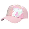 Cotton Sublimation Sequin Baseball Caps And Hats