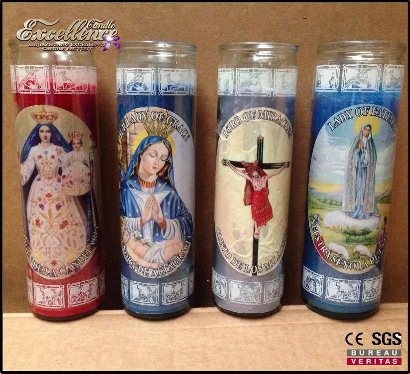 Customized 7 Days Wholesale Religious Candles Buy Wholesale Religious