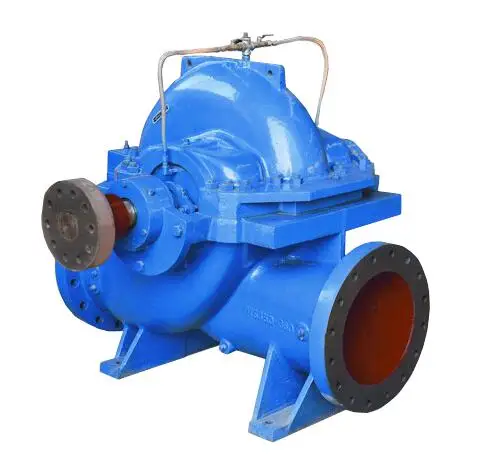 High flow seawater, sewage, city water supply split case pump