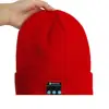 Women Bluetooth Beanie Wireless Headphone Music Hat Built-in HD Stereo Speakers Cap for Winter Fitness Outdoor Sports