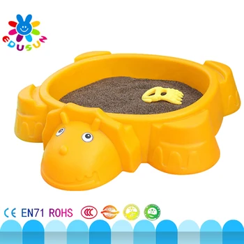 kids plastic sandbox