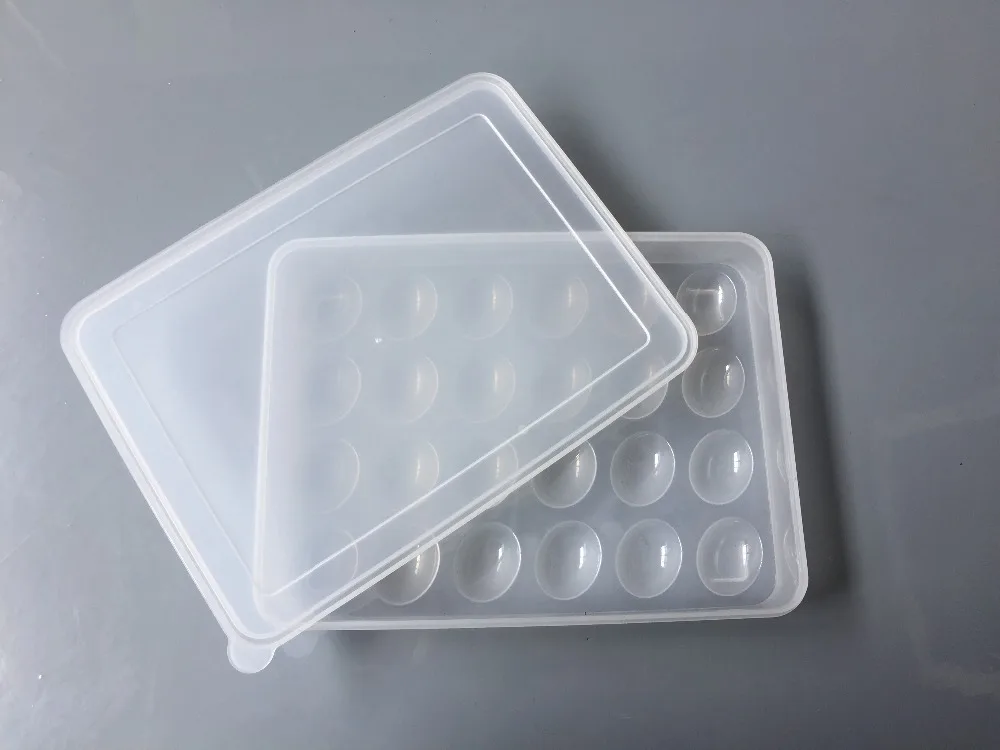 transparent plastic cartons