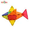 magnet building tiles clear magnetic 3d with strong magnet and Green material 100% safe when playing developing intelligence
