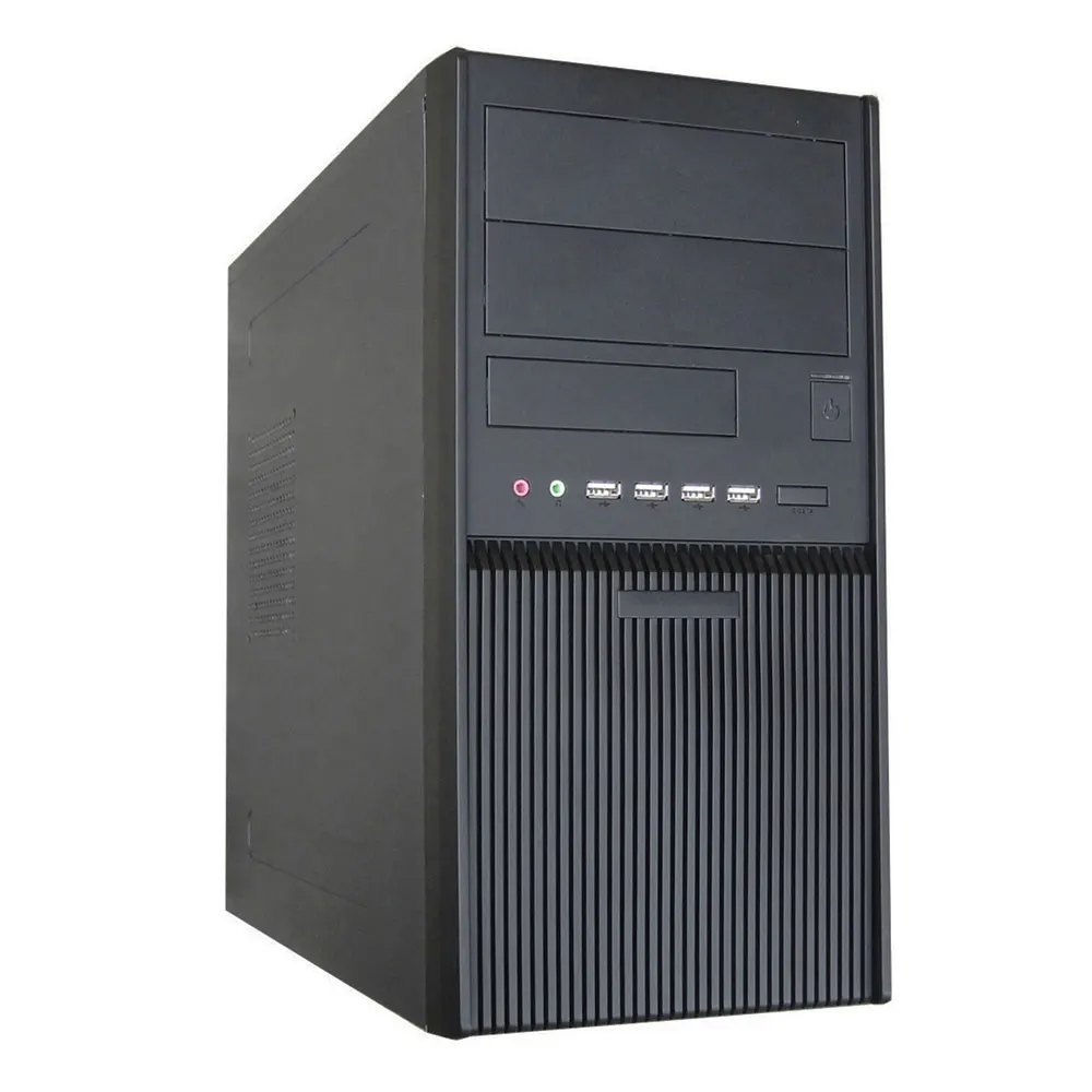 

New NEWEST Amazon Hot Selling Free Sample Micro CPU PC Desktop computer chassis case with Alarm Speaker Air duct Screwless
