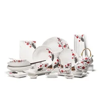 

28Ceramics Brand Japanese Hotel Restaurant Ceramic Dinner Tableware, Color Glazed Crockery Porcelain Dinnerware Set*