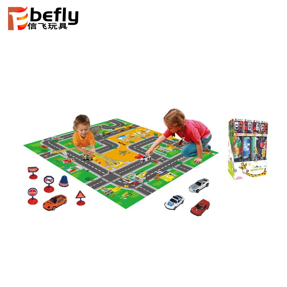 traffic play mat