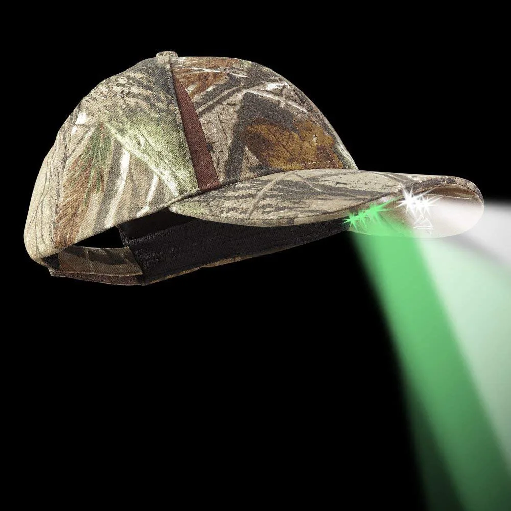 fishing hat with light
