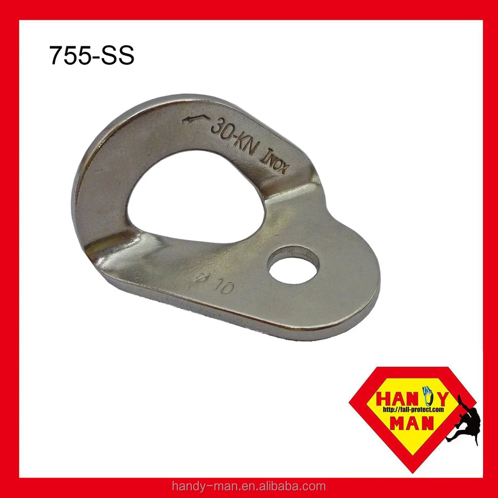 Industrial Steel Stainless Steel Safety Rock Climbing Fixed Ring Anchor