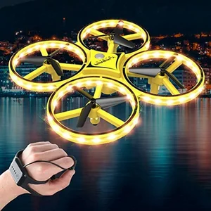 Gravity sensor watch remote control ufo hands free mini drone and gesture drone smart watch control drones