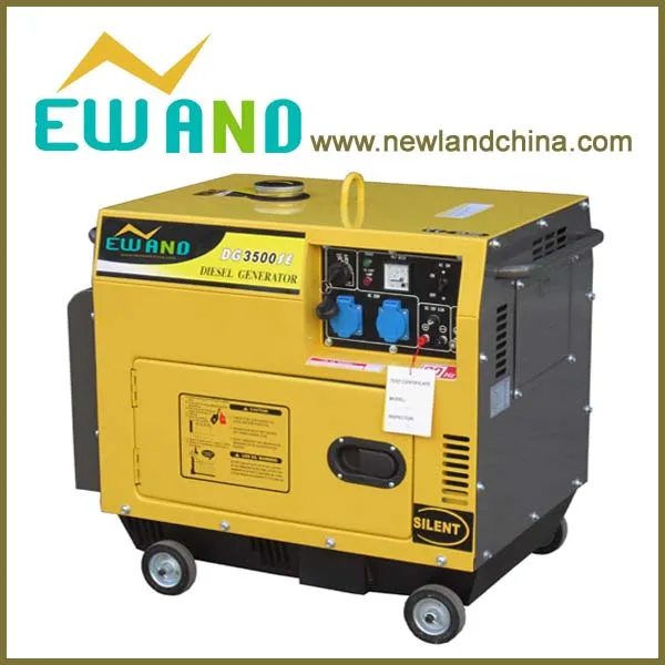 3kw Copper Wire Diesel Generator Silent Model - Buy Copper Wire Diesel ...