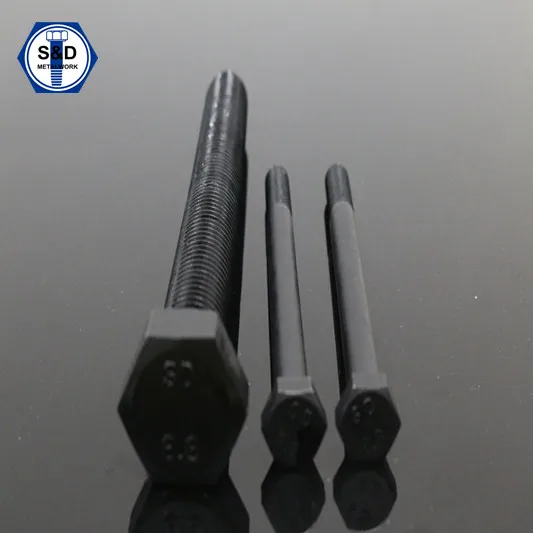 
Stainless steel hex bolt and nut DIN931&DIN933 hex bolts 