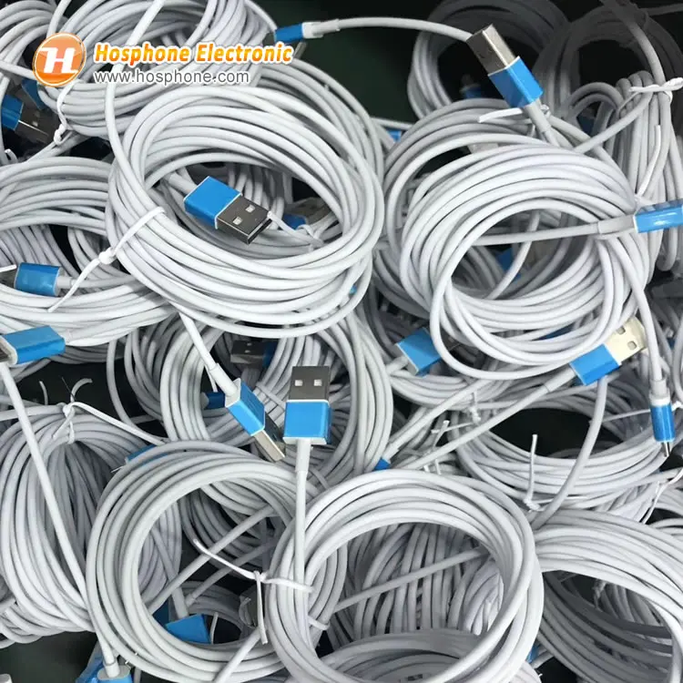 

cell phone 3M USB Data Cable 10 FT Charger wire date line for Apple iphone x 8 7 6 6s plus compatible with ios 11, White
