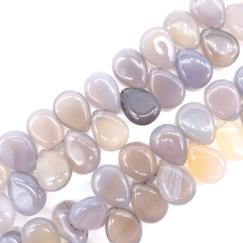 

Top Drilled Natural crystal quartz gemstone teardrop shaped pendant beads for bracelet necklace making crystal craft
