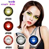 white and black colors, crazy lenses in two or three tons contact lenses