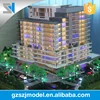 Apartment with imported organic glass miniature building scale model