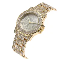 

New Fashion Iced Out Full Diamond HipHop Bling Bling Gold Silver Watches for Men