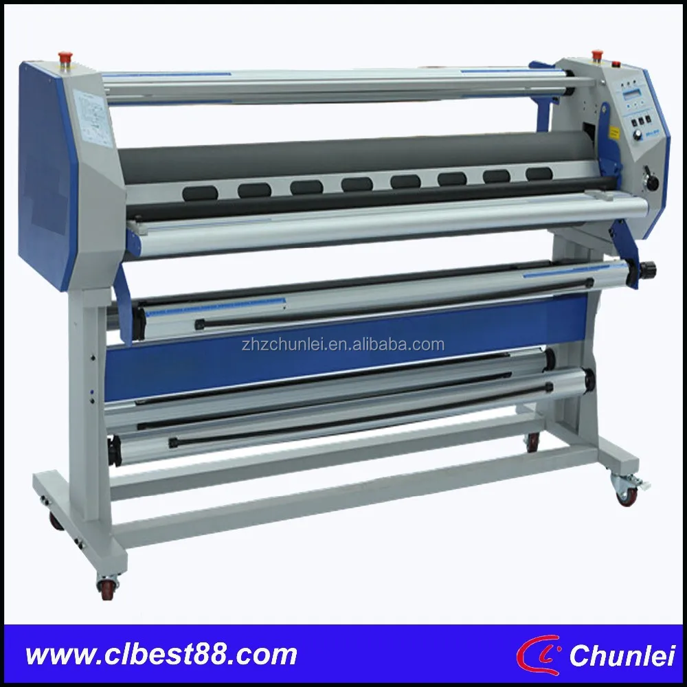 Pneumatik 64 panas laminator dingin Mesin laminating ID 