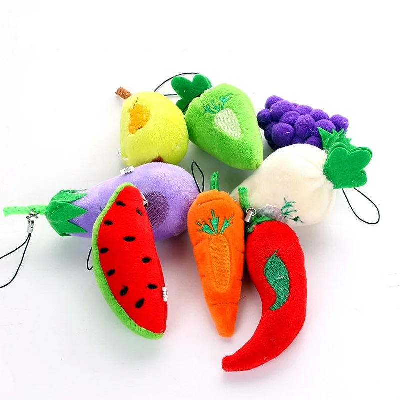 vegetable stuffed animals