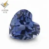 Lucky stone 31 # heart cut ruby and sapphire oxide in rubies and sapphires corundum jewelry