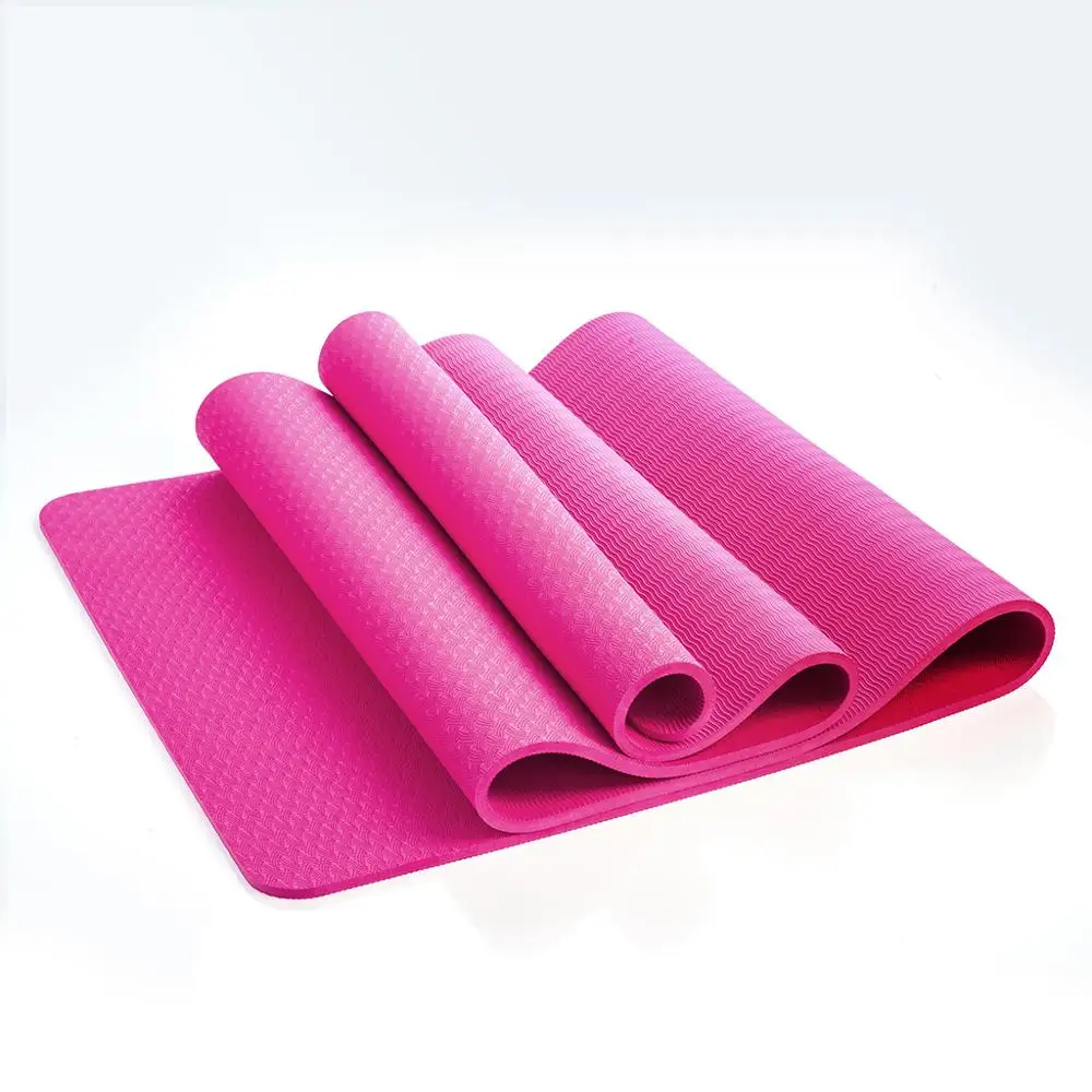 

Hot sale color print tpe yoga mat manufacturer yoga mat for sports, Blue,green,yellow,red,pink,black,gray ,etc