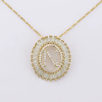 letter n pendant