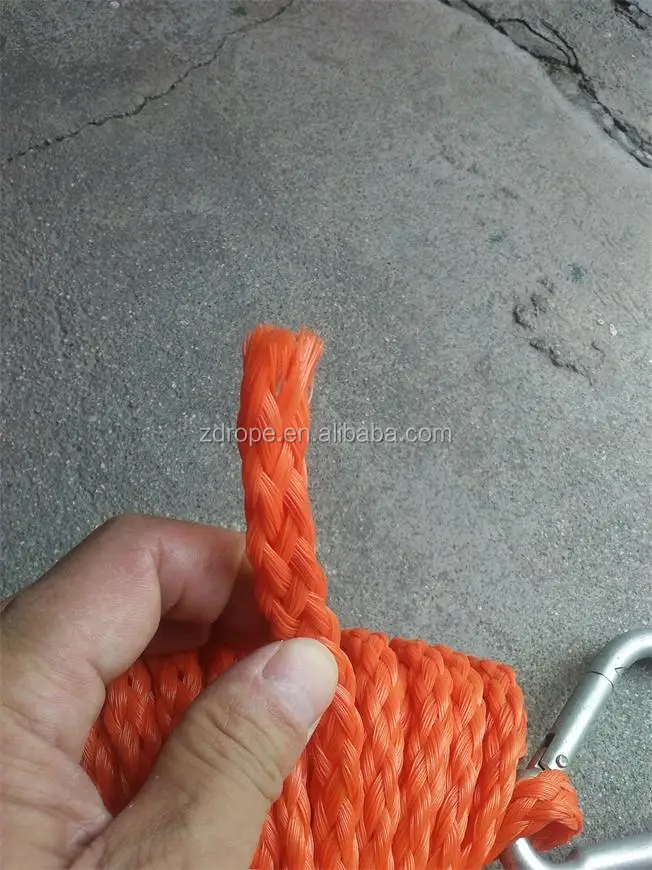 Polypropylene Hollow Braided Rope With Eye Spliced Wakeboard Rope Buy