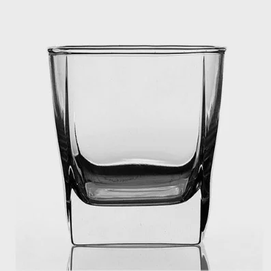 

Wholesale Custom heavy Base square whisky glass,whiskey tumbler, Any customized color available