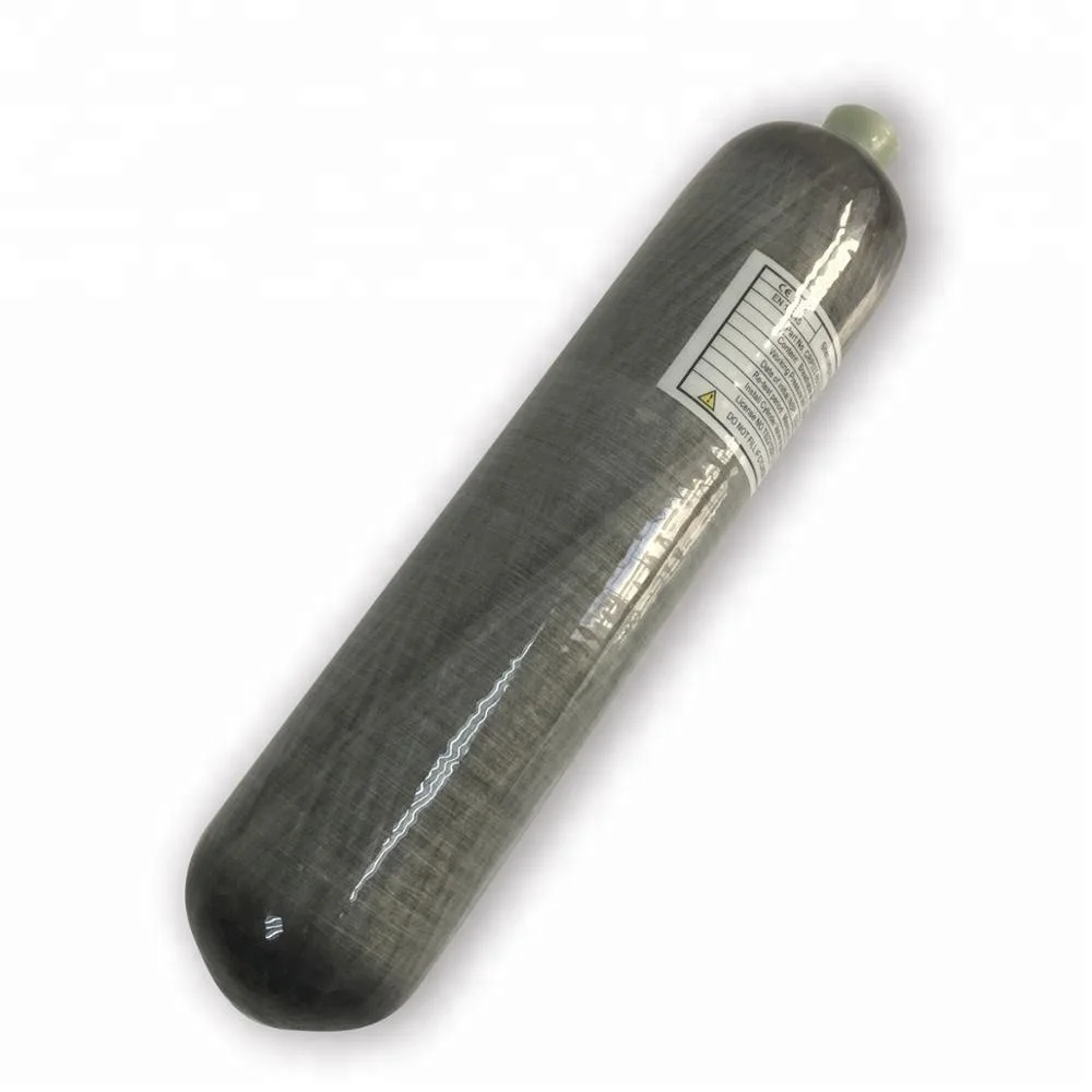 

Safety 2L 4500psi carbon fiber tank for paintball filled by compressor, Grey