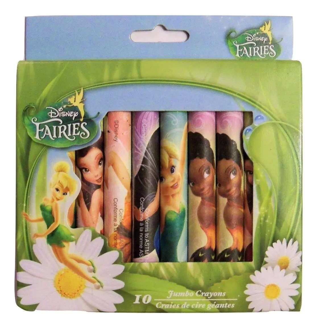 Buy Disney Fairies Tinkerbell Set Of 10 Jumbo Crayons Large Fairy Images Featuring Tinker Bell Silvermist Rosetta Fawn Iridessa In Cheap Price On Alibaba Com