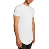 Hiphop Scotty Longline t shirt 2019 men fashion t-shirt short sleeve extended curved hem tees urban clothing men clothes
